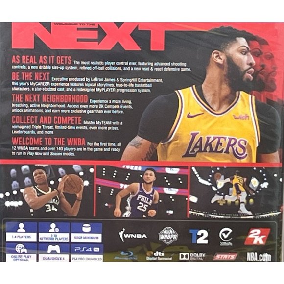 PS4 - Anthony Davis - NBA 2K 20 Video Game - Picture 3 of 8